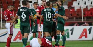 ЦСКА преодоля Пирин в мач с пропусната дузпа и червен картон (видео)